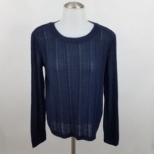 Bershka Sweater‎ L #bskgirl Knitwear Blue S…